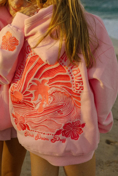 Chasing Sun-Set Oversized Hoodie