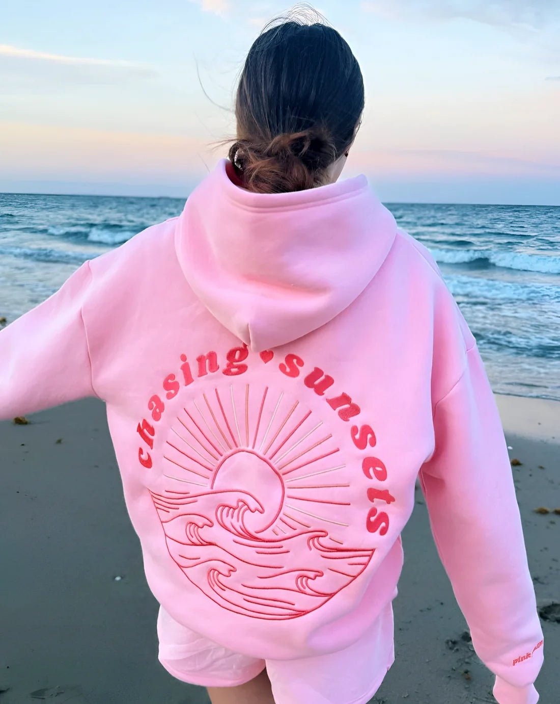 Chasing Sun-Set Oversized Hoodie